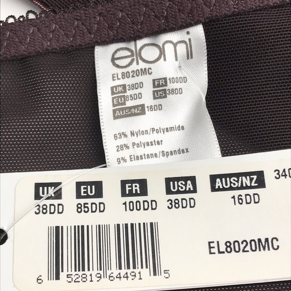 38DD & 38E Elomi Tamarie Plus Size Full Cup Bra - Picture 12 of 14